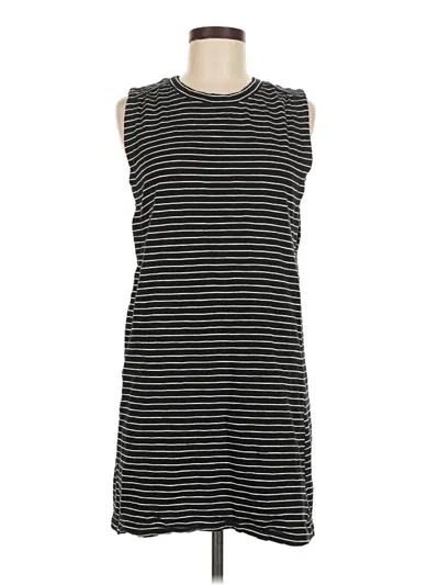 Pre-owned Evereve Casual Dress In Black