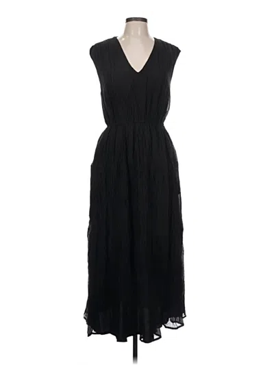 Pre-owned Evereve Casual Dress In Black