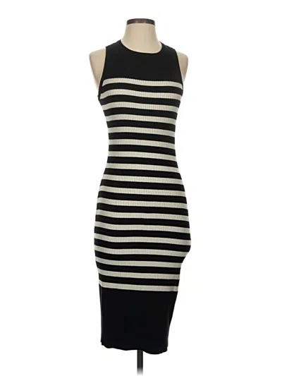 Pre-owned Evereve Casual Dress In Black