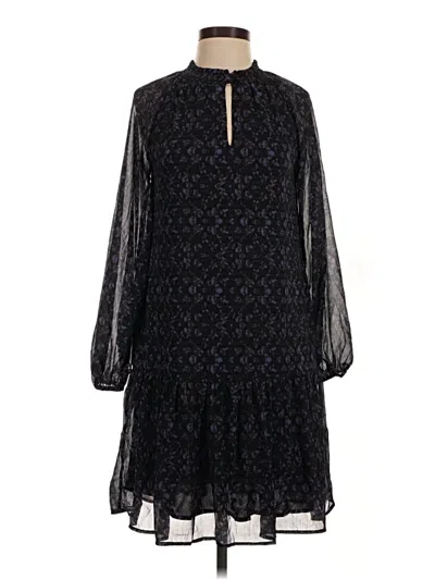Pre-owned Evereve Casual Dress In Black