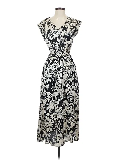 Pre-owned Evereve Casual Dress In Black