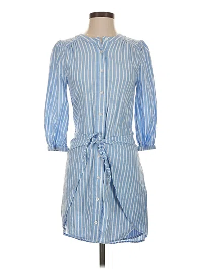 Pre-owned Evereve Casual Dress In Blue