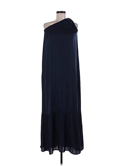 Pre-owned Evereve Casual Dress In Blue