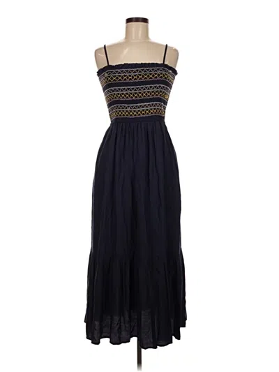 Pre-owned Evereve Casual Dress In Blue