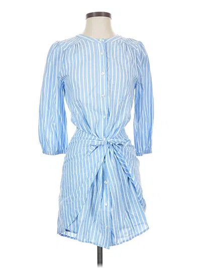 Pre-owned Evereve Casual Dress In Blue