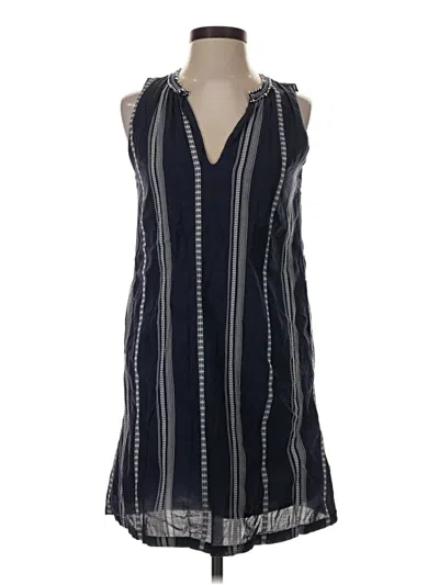 Pre-owned Evereve Casual Dress In Blue