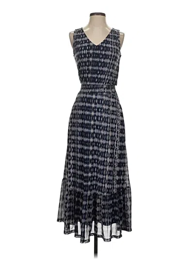 Pre-owned Evereve Casual Dress In Blue