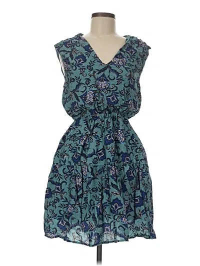 Pre-owned Evereve Casual Dress In Blue