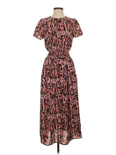 Pre-owned Evereve Casual Dress In Brown