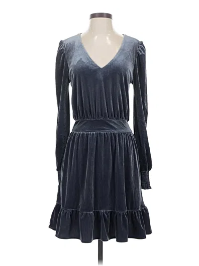 Pre-owned Evereve Casual Dress In Gray