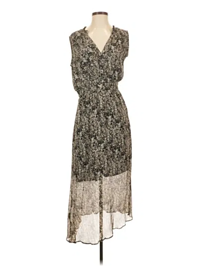 Pre-owned Evereve Casual Dress In Gray