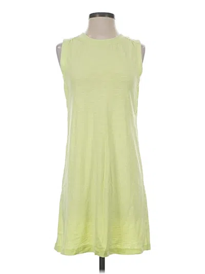 Pre-owned Evereve Casual Dress In Green