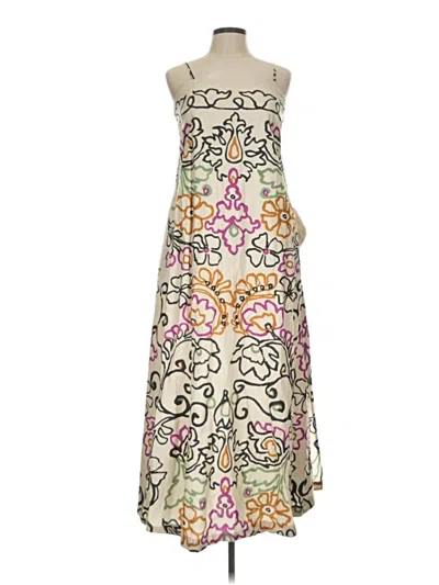 Pre-owned Evereve Casual Dress In Ivory