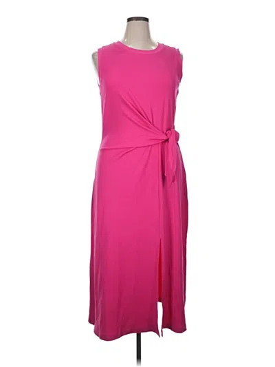 Pre-owned Evereve Casual Dress In Pink