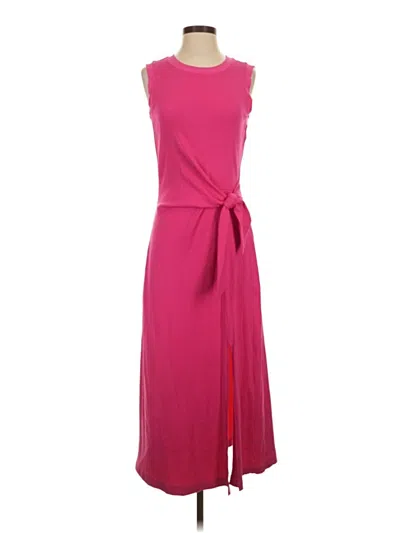 Pre-owned Evereve Casual Dress In Pink