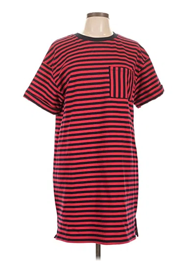 Pre-owned Evereve Casual Dress In Red