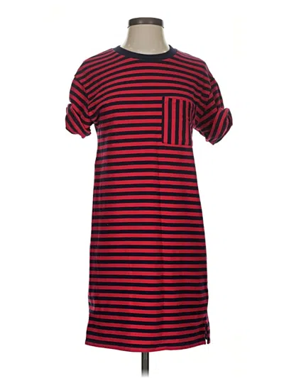 Pre-owned Evereve Casual Dress In Red