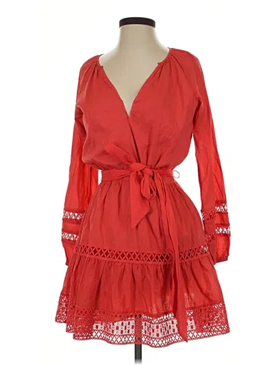 Pre-owned Evereve Casual Dress In Red