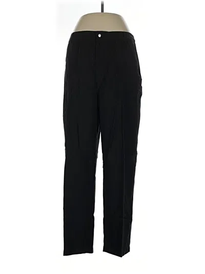 Pre-owned Evereve Casual Pants In Black