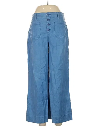Pre-owned Evereve Casual Pants In Blue