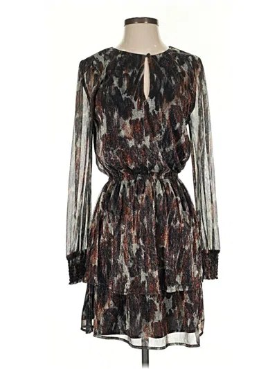 Pre-owned Evereve Cocktail Dress In Black