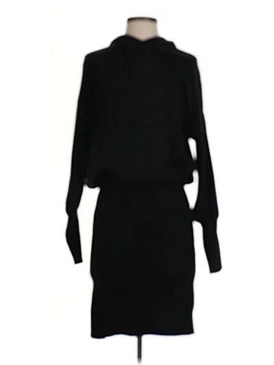 Pre-owned Evereve Cocktail Dress In Black