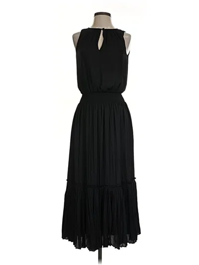 Pre-owned Evereve Cocktail Dress In Black