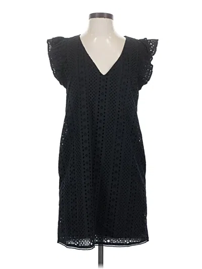 Pre-owned Evereve Cocktail Dress In Black