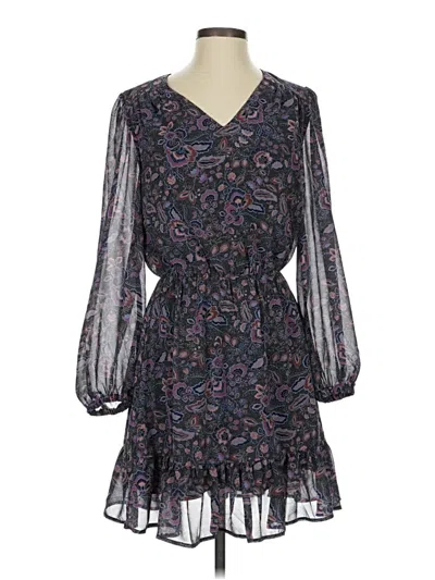 Pre-owned Evereve Cocktail Dress In Blue