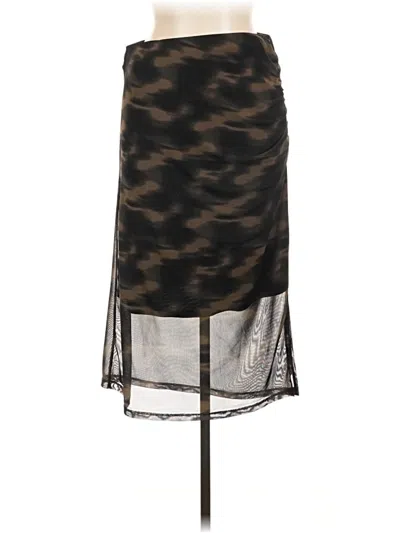 Pre-owned Evereve Cocktail Dress In Brown
