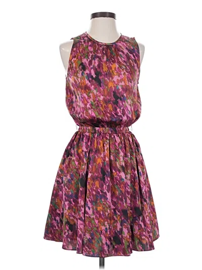 Pre-owned Evereve Cocktail Dress In Purple