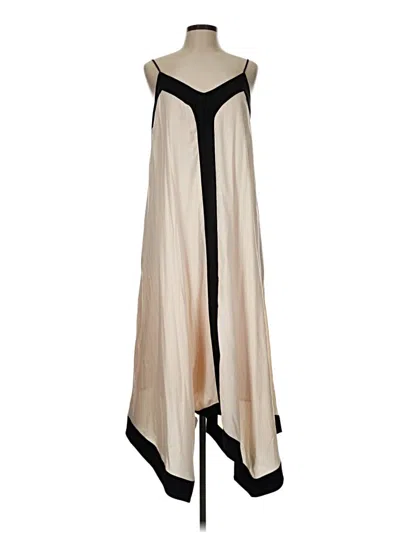 Pre-owned Evereve Cocktail Dress In White