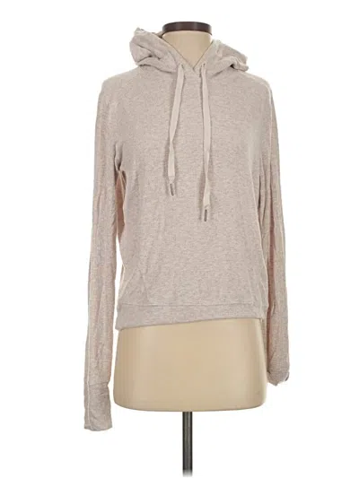 Pre-owned Evereve Fleece Jacket In Gray