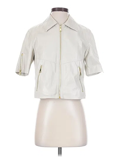 Pre-owned Evereve Jacket In Ivory