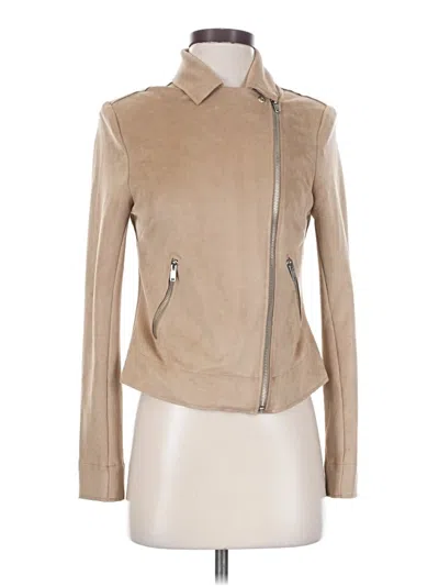 Pre-owned Evereve Jacket In Tan