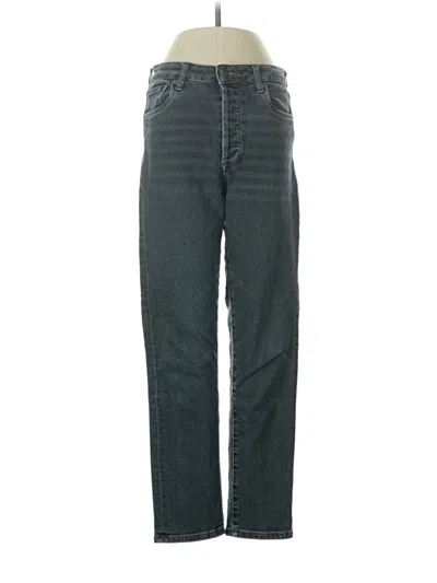 Pre-owned Evereve Jeans In Green