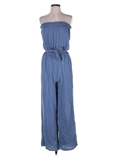 Pre-owned Evereve Jumpsuit In Blue