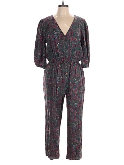 Pre-owned Evereve Jumpsuit In Purple
