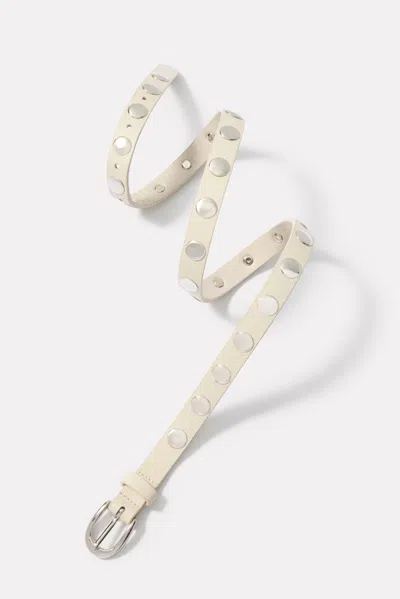 Evereve Lennox Studded Belt In Neutral