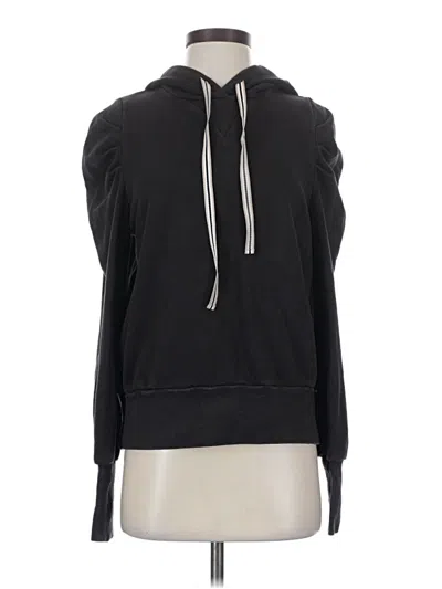 Pre-owned Evereve Pullover Hoodie In Black