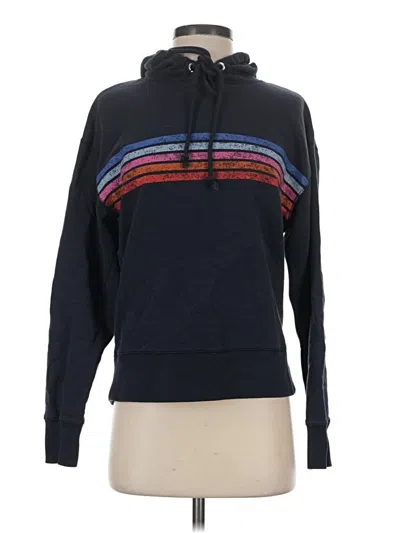 Pre-owned Evereve Pullover Hoodie In Blue