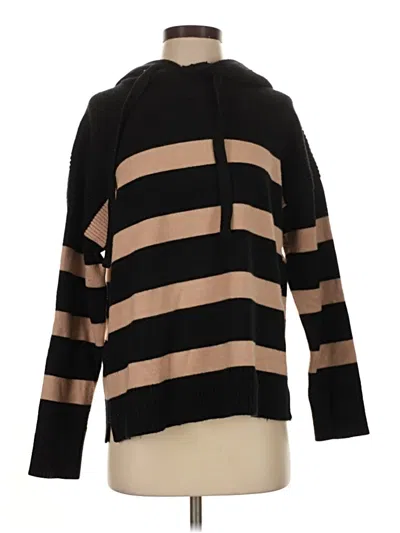 Pre-owned Evereve Pullover Sweater In Black