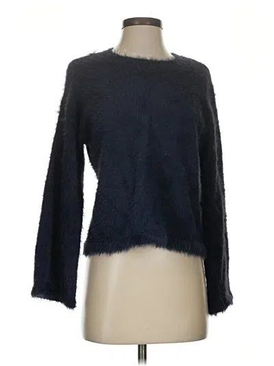 Pre-owned Evereve Pullover Sweater In Blue