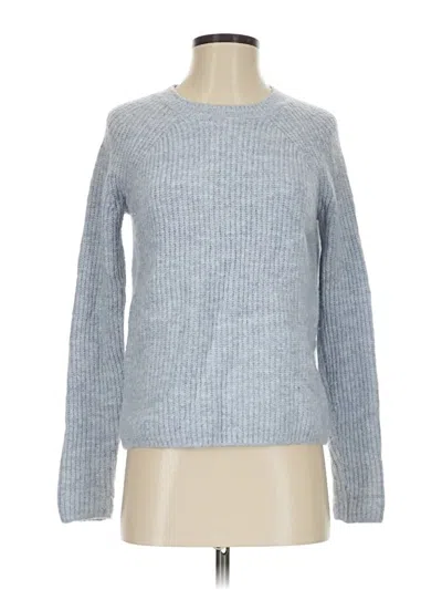 Pre-owned Evereve Pullover Sweater In Blue