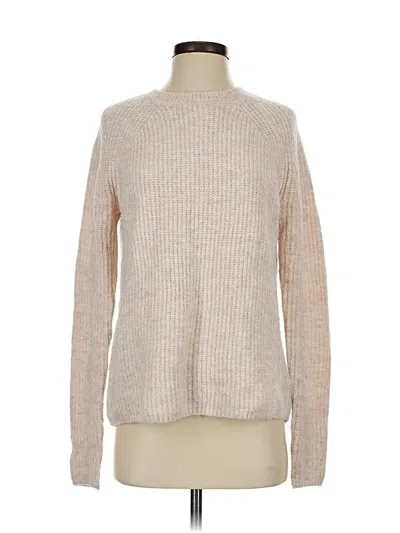 Pre-owned Evereve Pullover Sweater In Brown