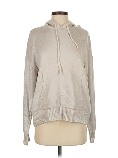 Pre-owned Evereve Pullover Sweater In Brown