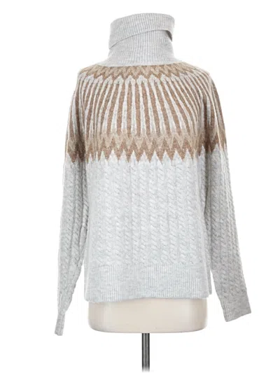 Pre-owned Evereve Pullover Sweater In Gray