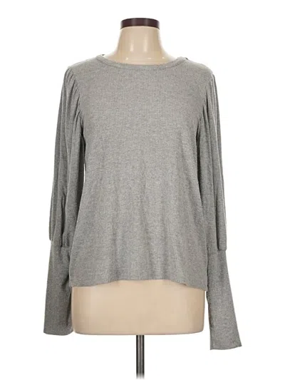 Pre-owned Evereve Pullover Sweater In Gray