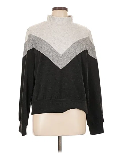 Pre-owned Evereve Pullover Sweater In Gray