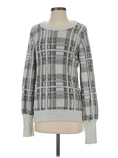 Pre-owned Evereve Pullover Sweater In Gray